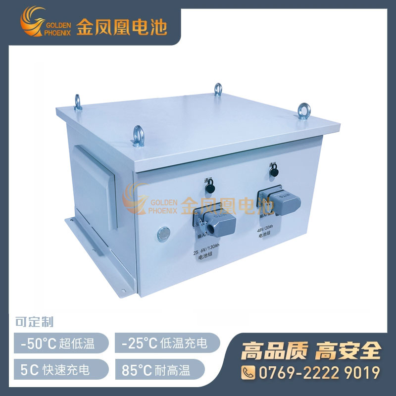 JFH-571-01（25.6V 130Ah  48V20Ah）磷酸铁锂电池